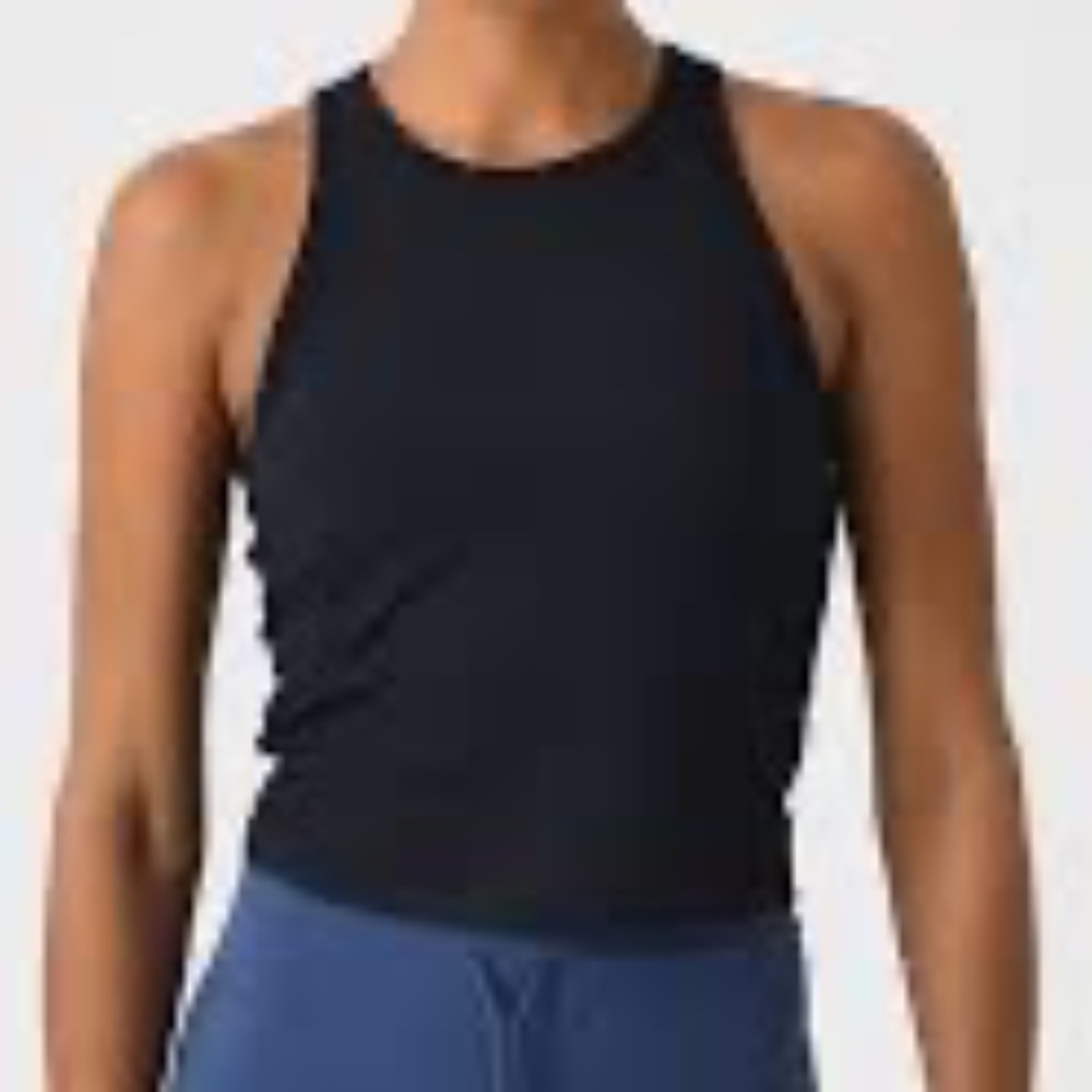 Vuori Pose Pylo Ribbed Sports  Tank Black XS